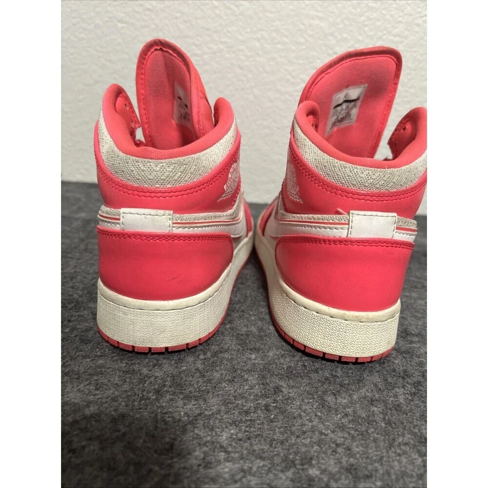 Nike Air Jordan Kids - Hot Pink & Stealth Gray 5.5 Youth